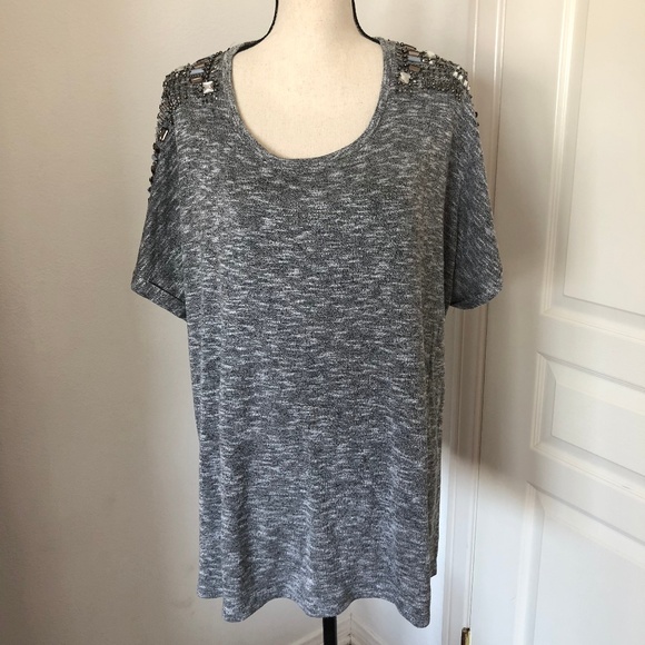 Lane Bryant Tops - Lane Bryant Jeweled Blouse Top 22/24
